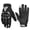 black and white, variant on Summer Breathable Full-Finger Motorcycle Gloves Non-Slip Wear-Resistant Off-Road Motorcycle Gloves Touchscreen Motorcycle Gloves