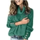 thumbnail image 1 of Suéter de punto de cuello alto para mujer Suéter de manga larga Tops casuales elegantes Fridja  hkj4695, 1 of 9