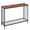 Brown, variant on Tuekys 41.3” Console Table, Entryway Table, Narrow Sofa Table with Wood Shelves and Metal Frames, Entrance Table for Hallway, Living Room, Foyer, Corridor, Office(Brown)