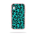 thumbnail image 1 of MightySkins LIFSLIPXR-Teal Leopard Skin Decal Wrap for LifeProof SLAM iPhone XR Case Sticker - Teal Leopard, 1 of 4