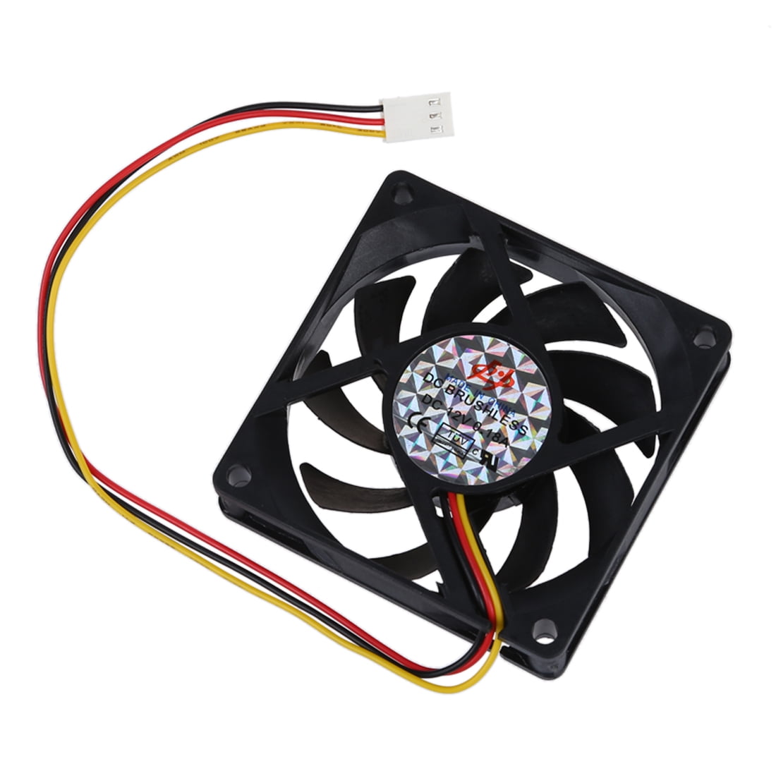move Beak cube 70mm PC Chassis Computer Case 3 Pin Fan Cooling Cooler - Walmart.com