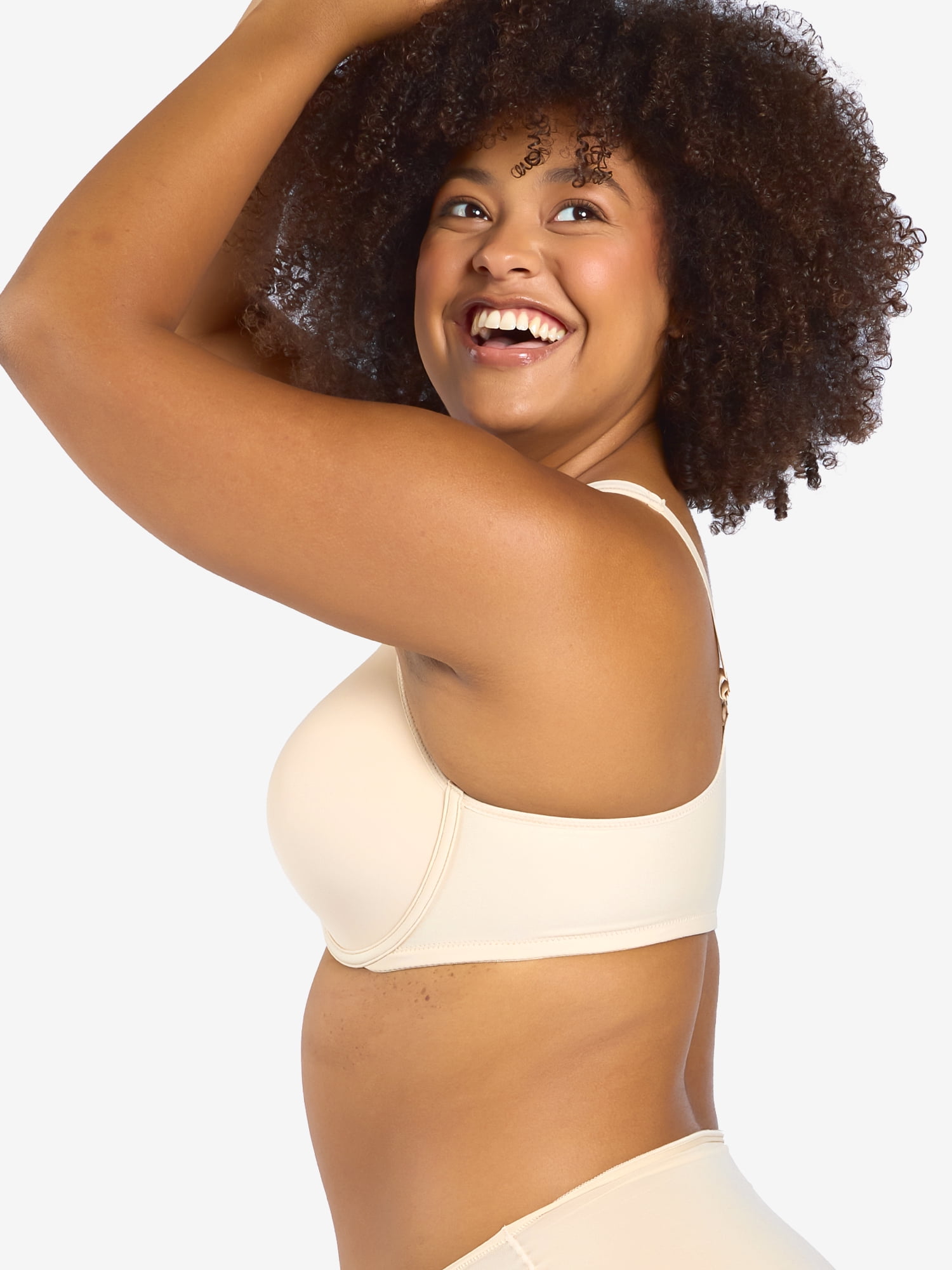 Leading Lady, The Brigitte Racerback, Underwire Tshirt Bra, Lightly Padded, Front Close, Lift and Smoothing, Adjustable Padded Straps (Women's & Women's Plus)