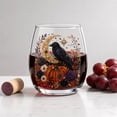 thumbnail image 7 of SLYNSHome Cute Ghost Pumpkin Lantern Print Stemless Wine Glass, Spooky Fall Themed Clear Tumbler, Decoration Drinking Glass For Halloween Cocktail Table Decoration & Gift, 7 of 7