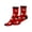 Red, variant on Pet Lover Socks - Dog Socks - Cat Socks - Pet Lover Gifts - Cute Crew Socks - Unisex - Novelty Socks