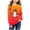 Orange, variant on Halloween Toddler Crew Neck Sweatshirts Long Sleeve Casual Gradient Ghost Print Orange Size 11 Years
