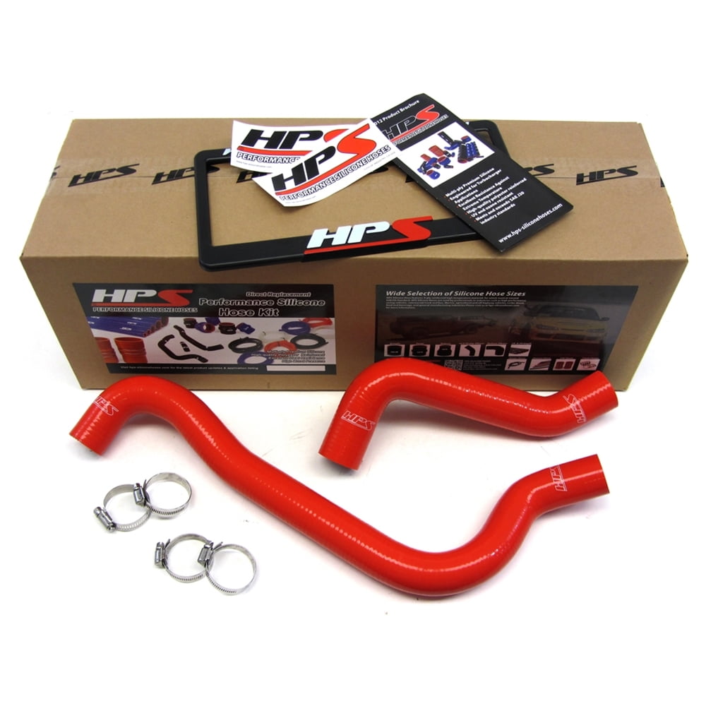 HPS Red Reinforced Silicone Radiator Hose Kit Coolant for Dodge 0305