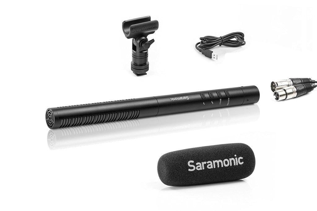 Saramonic SR-TM1 11" Super-Cardioid Broadcast XLR Shotgun Condenser Microphone