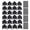 Black, variant on Nestingho 120pcs Photo Corners Self Adhesive Photo Mounting Corner Sticker For Scrapbooking Picture Corner For Diy Scrapbook Photo Album