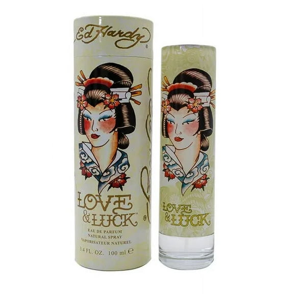 ED HARDY LOVE & LUCK * Christian Audigier * Perfume for Women 3.4 oz NEW IN BOX