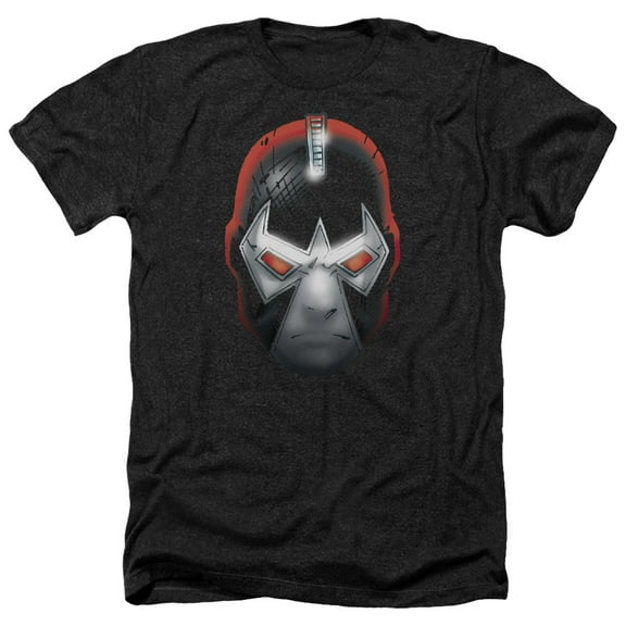 Batman - Bane Head - Heather Short Sleeve Shirt - Large