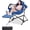 Blue, variant on outdoor basic Adjustable Camping Folding Chair with Footrest - Portable Zero Gravity Lounge Chair for Beach, Lawn, Picnic, Fishing & Backpacking Trips, Supports 600lbs