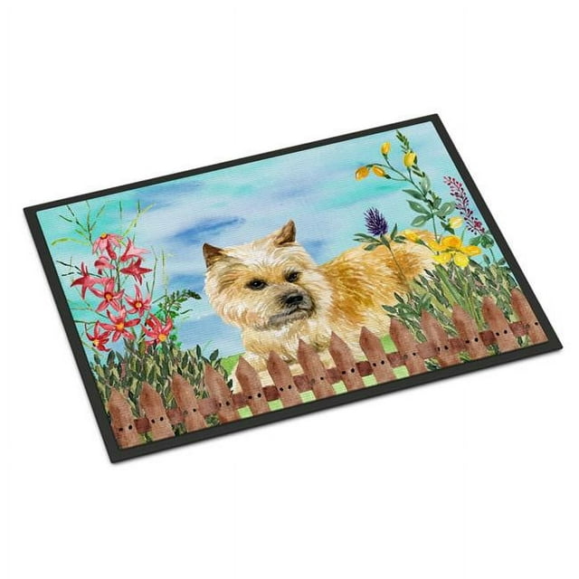 Carolines Treasures CK1252MAT Tapis d'Intérieur Ou d'Extérieur à Ressort Cairn Terrier - 18 x 27 Po.