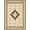 Terracotta Cream Charcoal, Pattern 2, variant on ODIKA Entryway Boho Farmhouse Border Distressed Motif Vintage Southwestern for Dorm Room, Small Living Apartment, Stain Resistant Low Profile