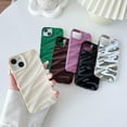 thumbnail image 2 of Water Ripple Pattern Curly Wave Shape Soft Compatible with iPhone Case (iPhone 15,Black), 2 of 8