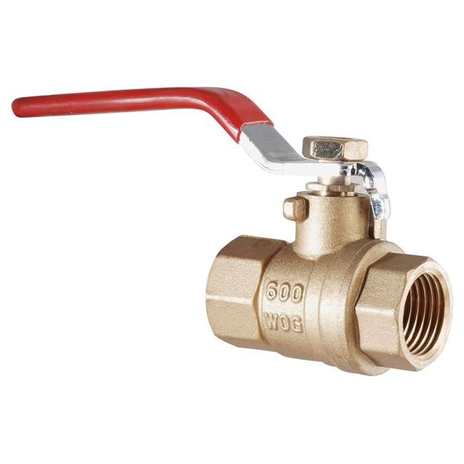 Homewerks Faucet 222233 Ball Valve 0.5 in. Brass