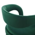 thumbnail image 6 of Modway Pinnacle Performance Velvet Counter Stool Set of Two in Green Black, 6 of 10