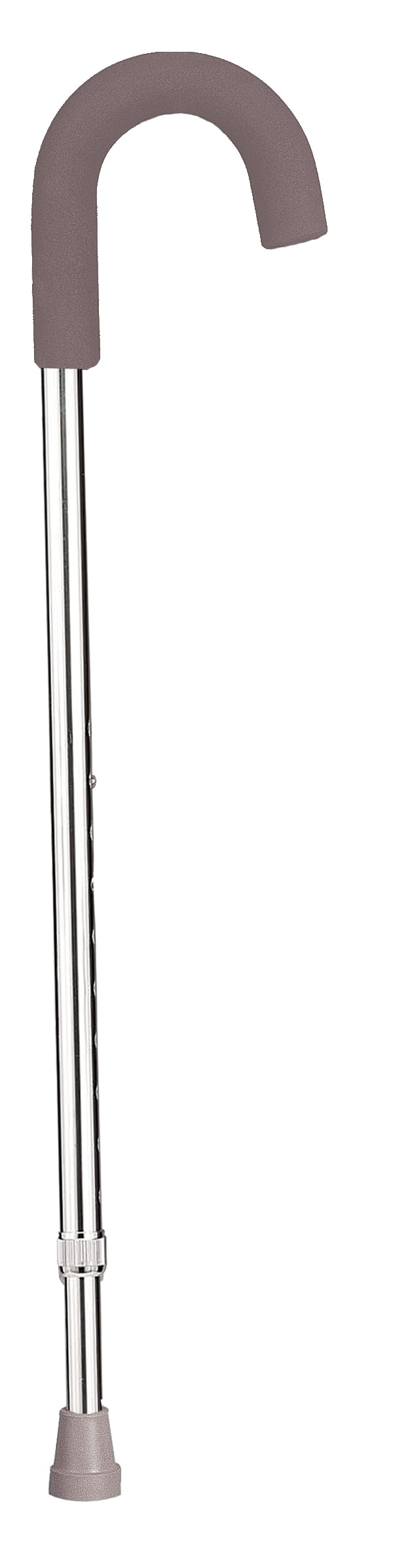 Drive Medical Aluminum Round Handle Cane with Foam Grip