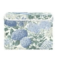 thumbnail image 7 of Yayeee Collapsible Cube Storage Bin with Lid Fabric Closet Decorative Basket with Handles, Blue Hydrangeas Pattern, 7 of 7