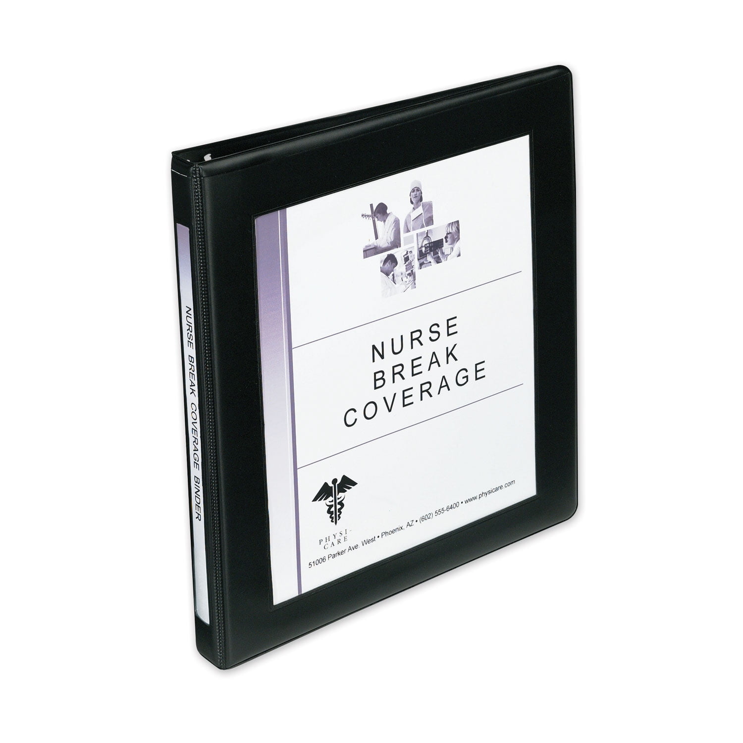 Avery Framed View Heavy-Duty 3 Ring Binders, 0.5' Capacity, 11x8.5, Black