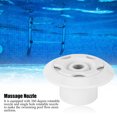 thumbnail image 1 of Bottle Lock Massage Nozzle Abs 2In 360 Rotatable Swimming Pool Massage Nozzle Water Outlet  Jet Nozzle, 1 of 8