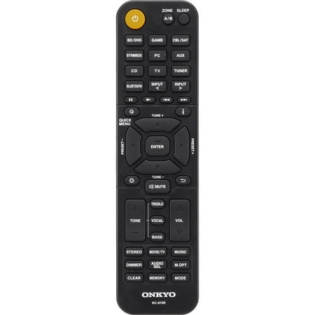 Onkyo - TX 5.2-Ch. with Dolby Atmos 4K Ultra HD HDR Compatible A/V Home Theater Receiver - Black