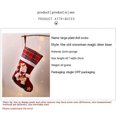 thumbnail image 2 of Calcetines de Navidad , paquete de grandes clásicas de a cuadros para colgar en la chimenea,adorno para decoración de fiestas de Navidad, 2 of 4