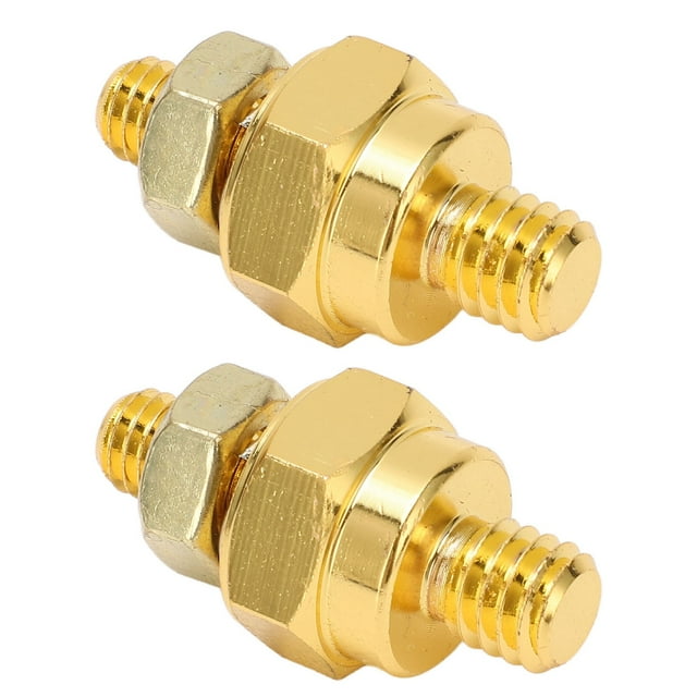 Side Post Battery Terminal Adapters, Anti Aging Battery Terminal Adapters Wear Resistant Anti Impact Brass For Trucks