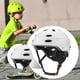 thumbnail image 5 of Casco de bicicleta para niños, casco de ciclismo de carretera, resistente a impactos y con absorción de impactos. Blanco, 5 of 7