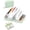 Green, variant on Waterproof Pill Pouch Set, 14 Day Pill Organizer 2 Times a Day, Portable Travel Pill Organizer with 14 Pouches for Vitamins, Meds and Daily Travel Storage (Green)