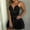 Black, variant on Sakmal Black Moomoo Night dress for Women Short Mesh Casual Sleepwear Lace Sleeveless Chemises for Women