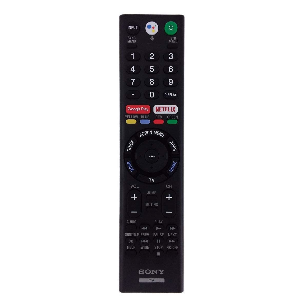 Sony TV Remote Control for Sony XBR55X850F / XBR65X850F Smart TVs