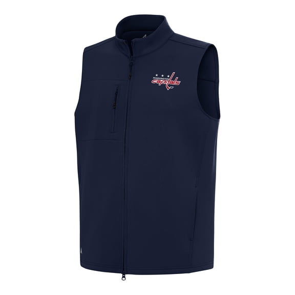 Men's Antigua Navy Washington Capitals Demand Full-Zip Vest