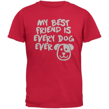 My Best Friend Is Every Dog Ever Red Youth
