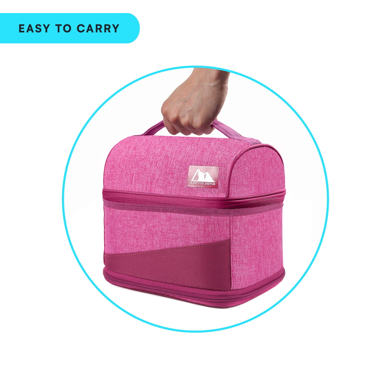 Arctic Zone Expandable Secret Bucket, Pink