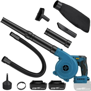 PROMAKER Mini Leaf Blower, Corded Small Handheld Blower/Vacuum for Home  with a Variable Speed (7 Levels of Speed) 2 in 1, 3.5 AMP Mini Blower with  a dust Bag for Computer/Leaf/Dusting 400W