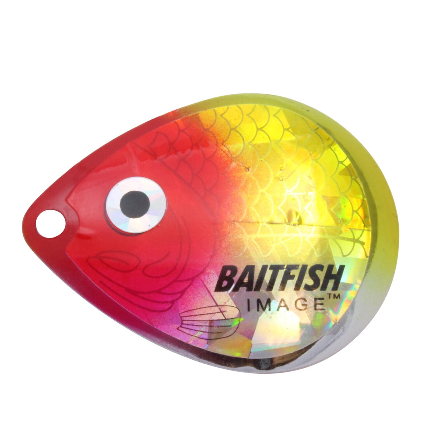 Northland Fishing Tackle Baitfish-Image Indiana Blades, #4 Yellow Perch