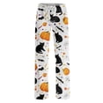 thumbnail image 4 of Womens Halloween Pajama Pants Cute Halloween Print Stretch Comfy Lounge Pants Casual Sleepwears, 4 of 5