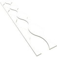 thumbnail image 6 of Ekena Millwork 94"H x 5/8"T Ozark PVC Adjustable Decorative Slat Wall Panel Kit, Unfinished (contains 8 Slats + 1 Straight Edge Starter Slat), 6 of 15