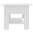 thumbnail image 2 of vidaXL Coffee Table White 102x55x42 cm Engineered Wood, 2 of 4