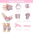 thumbnail image 6 of KORIMEFA Kids Bike Helmet Toddler Bicycles Helmets, Multi-Sport Protective Gear Set for 3-5-8-14 Years Boys Girls with Knee Elbow Pads Wrist Guards for Cycling,Skateboarding,Skating Scooter, 6 of 15