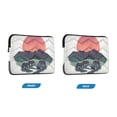 thumbnail image 7 of FORMRS 15-15.6 inch Laptop Sleeve Case Soft Carrying Quilted Computer Bag Cover, Abstract Elephant, 7 of 7