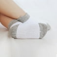 thumbnail image 2 of 6 Pairs Non-Slip Baby Boy Socks, Ankle Socks with Non Skid Grip for 0-12 Months Baby Boys Girls Infants Toddlers, 2 of 9