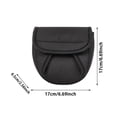 thumbnail image 3 of Reel Neoprene Sleeve Lightweight Baitcaster Cover with Hook Loop Closure Protective Reel Cover for Reels Tackle Storage, 3 of 7