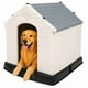 thumbnail image 1 of Casa Para Perro Mediana Poli Pets Berlín Color gris, 1 of 7