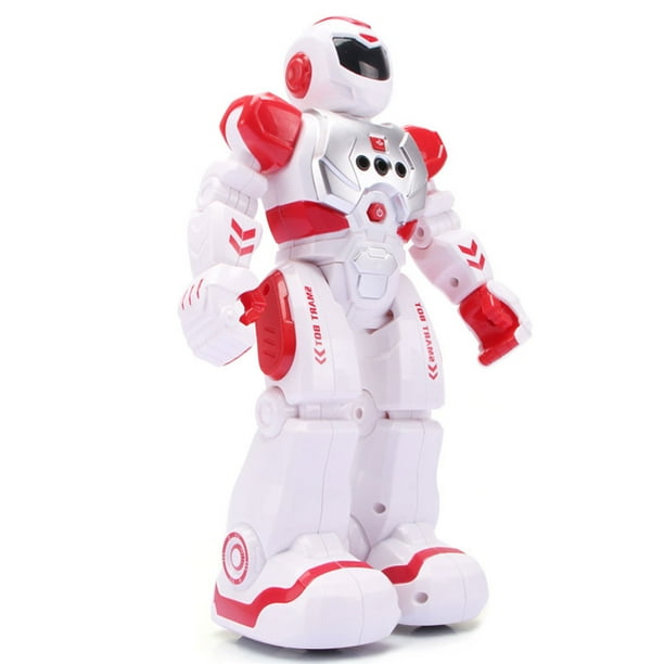 sweethay Robot de Control remoto RC, acción inteligente, caminar, cantar, bailar, de acción, juguetes con Sensor de gestos, Robot de regalo, Electrónica rojo