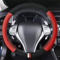 thumbnail image 2 of Universal Fit Car Steering Wheel Cover Microfiber Leather Fit Cars, Trucks, SUVs And Vans, 2 of 8