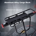 thumbnail image 7 of VARUN Semi-Quick Release Adjustable Bicycle Cargo Rack Bicycle Back Bicycle Luggage Rack Maximum Load 110 lbs Black, 7 of 7