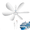 Plug in, variant on Collapsible Ceiling Fan for Cruise,Collapsible Ceiling Fan for Indoor Spaces