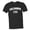 Black, variant on PleaseMeTees™ Mens / Unisex Columbus 614 CBUS Area Code Distressed HQ Fashion Tee