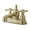 Polished Brass, variant on Kingston Brass KS7002BX 4 in. Centerset Bathroom Faucet, Polished Brass